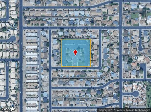 1260 W Del Rio St, Chandler, AZ Parcel Map