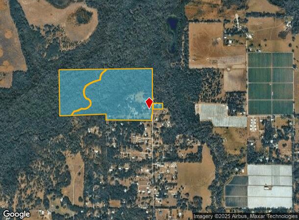  8421 Pritcher Rd, Lithia, FL Parcel Map