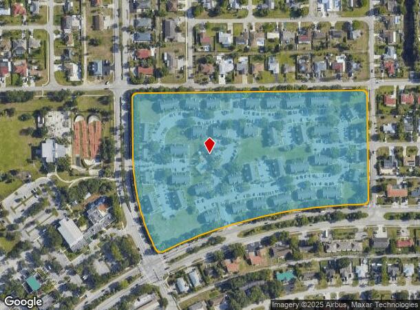 4539 Coral Palms Ln, Naples, FL Parcel Map