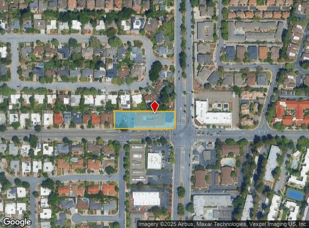 525 W Remington Dr, Sunnyvale, CA Parcel Map