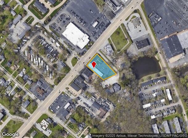  1701 Mentor Ave, Painesville, OH Parcel Map