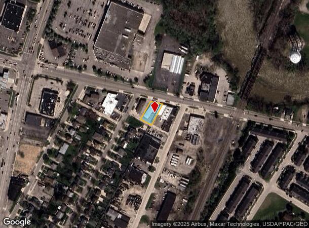  1111 W Front St, Monroe, MI Parcel Map