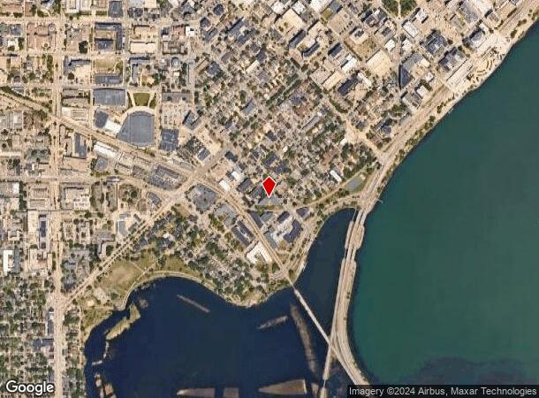  601 W Doty St, Madison, WI Parcel Map