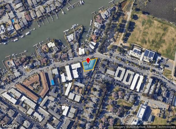  105 Canal St, San Rafael, CA Parcel Map