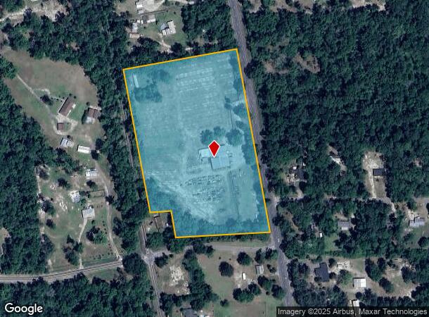  572 Woodville Hwy, Crawfordville, FL Parcel Map