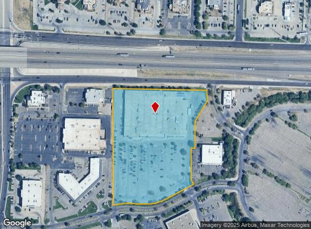  8201 W Interstate 40, Amarillo, TX Parcel Map