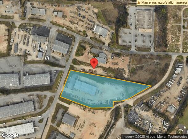  125 Cort Rd, Columbia, SC Parcel Map