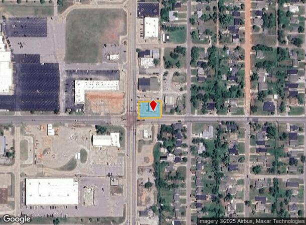 1501 N Kickapoo Ave, Shawnee, OK Parcel Map