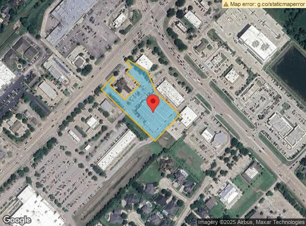  125 W Parkwood Ave, Friendswood, TX Parcel Map