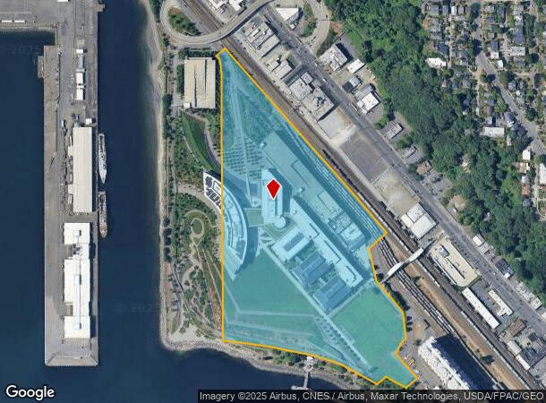  1111 Expedia Group Way W, Seattle, WA Parcel Map