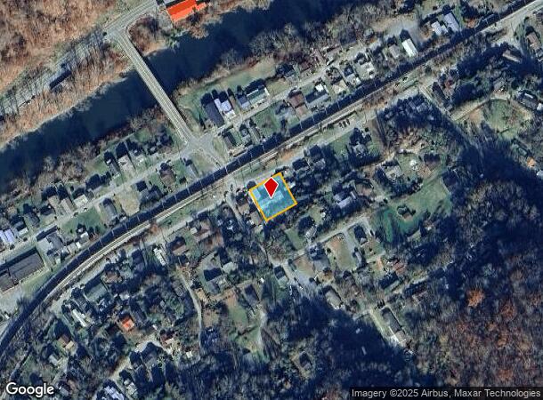 1St Ave, Henlawson, WV Parcel Map