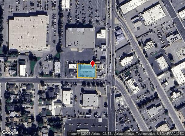 1002 Springwater Ave, Wenatchee, WA Parcel Map