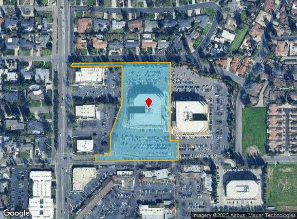  5254 N Palm Ave, Fresno, CA Parcel Map