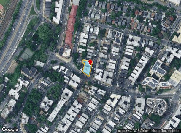 1901 Hennessy Pl, Bronx, NY Parcel Map