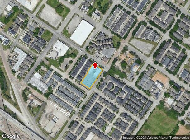  2720 Leeland St, Houston, TX Parcel Map