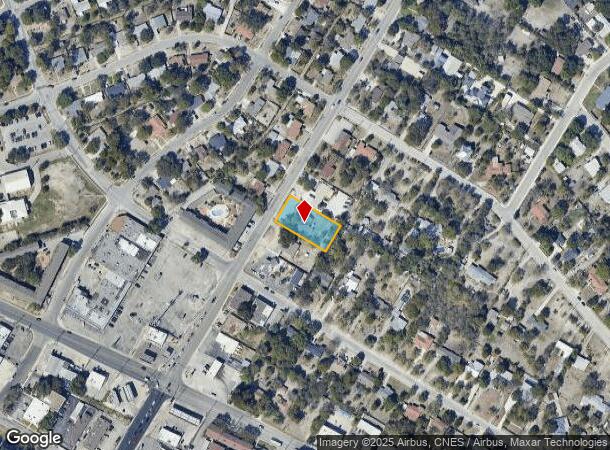 2918 Hillcrest Dr, San Antonio, TX Parcel Map