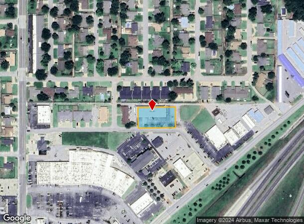  1409 Cypress Dr, Weatherford, OK Parcel Map