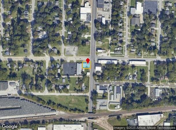  1915 N National Ave, Springfield, MO Parcel Map