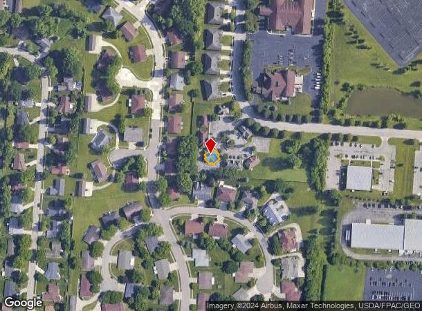  4625 Presidential Way, Dayton, OH Parcel Map