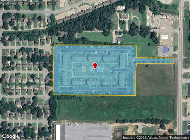  3719 Stadium Blvd, Jonesboro, AR Parcel Map