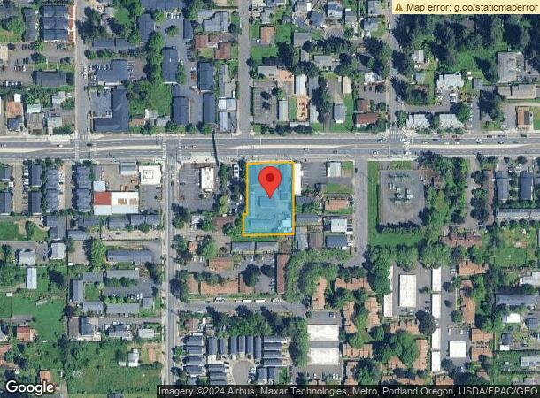  13718 Se Division St, Portland, OR Parcel Map