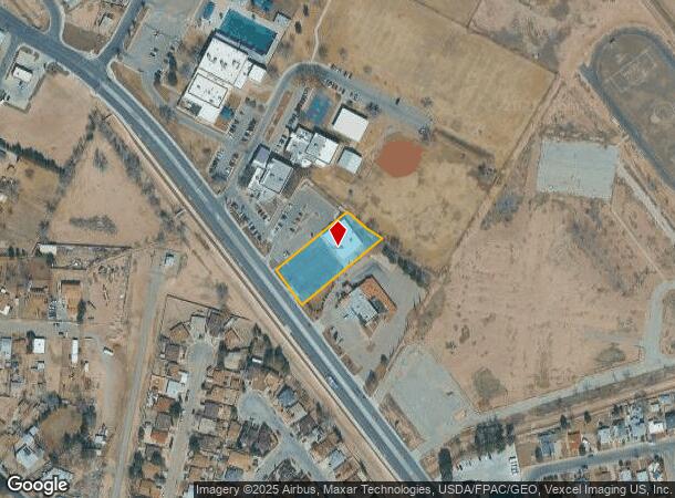  9341 Alameda Ave, El Paso, TX Parcel Map