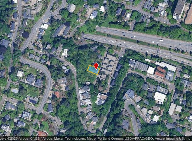 1827 Sw Cable Ave, Portland, OR Parcel Map