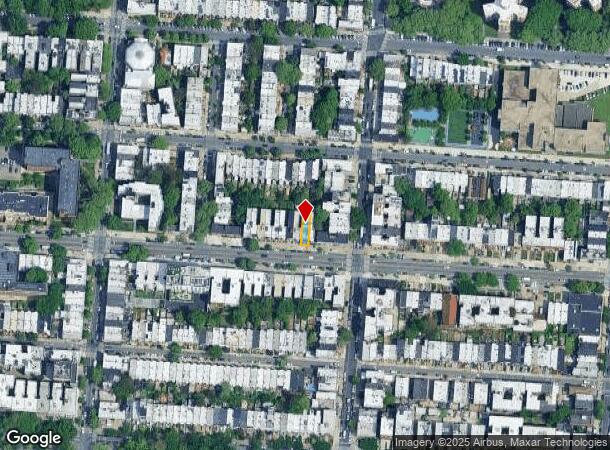  1163 Saint Johns Pl, Brooklyn, NY Parcel Map