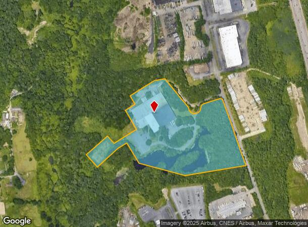  208 Manley St, West Bridgewater, MA Parcel Map