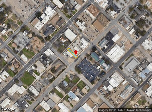  1319 Austin Ave, Waco, TX Parcel Map