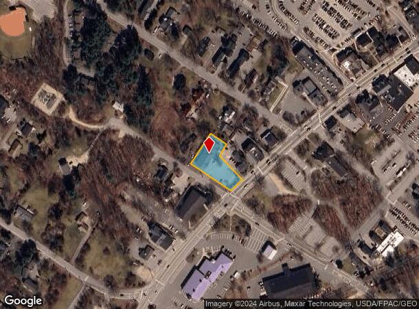  48 West St, Freeport, ME Parcel Map