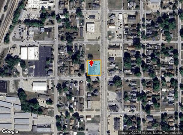  921 Lake Land Blvd, Mattoon, IL Parcel Map