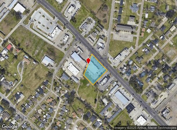 1050 Grand Caillou Rd, Houma, LA Parcel Map