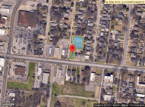  1430 Poplar Ave, Memphis, TN Parcel Map