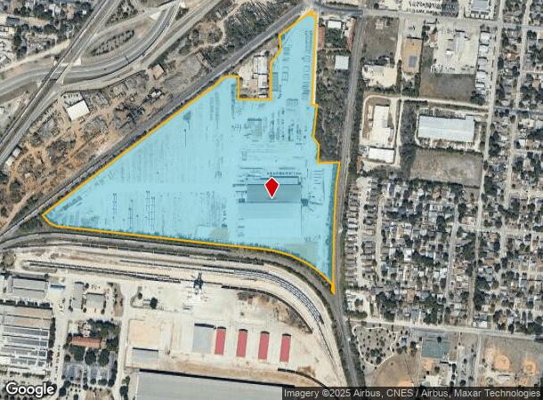  2222 W Malone Ave, San Antonio, TX Parcel Map