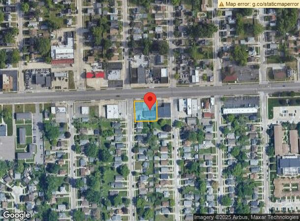  16800 E 9 Mile Rd, Eastpointe, MI Parcel Map