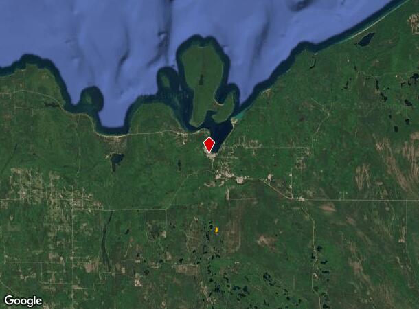 E9215 Powell Lake Rd, Wetmore, MI Parcel Map