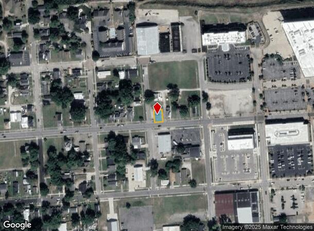  825 W 2Nd St, Owensboro, KY Parcel Map