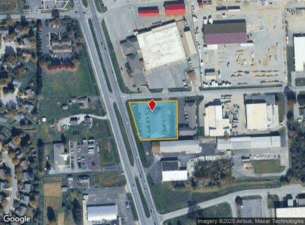 2797 N Morton St, Franklin, IN Parcel Map