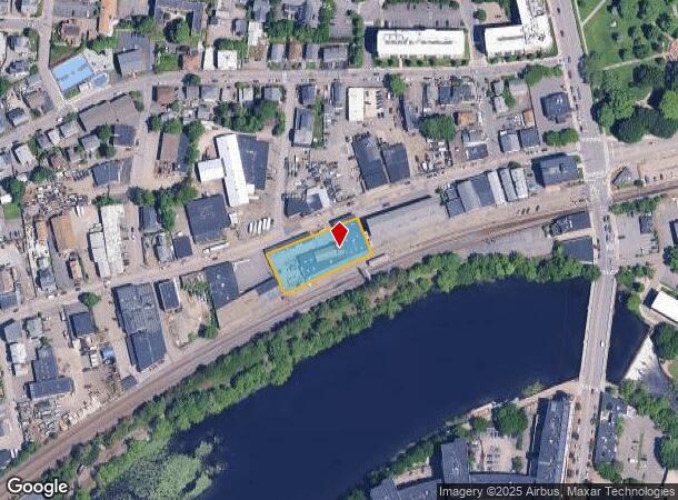  56 Felton St, Waltham, MA Parcel Map