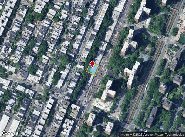  1343 Webster Ave, Bronx, NY Parcel Map