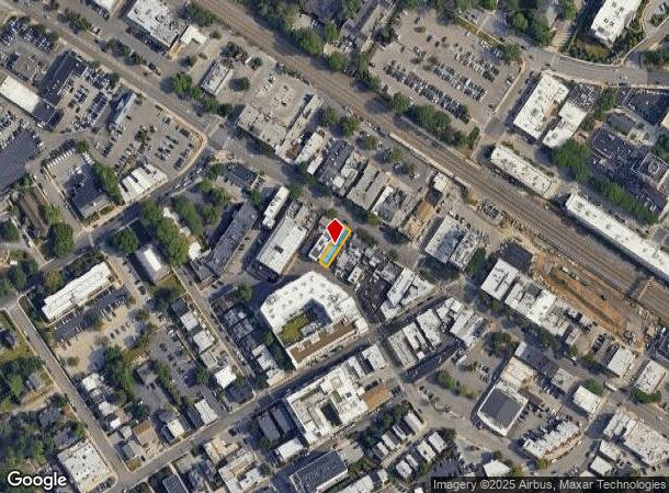  24 W Lancaster Ave, Ardmore, PA Parcel Map