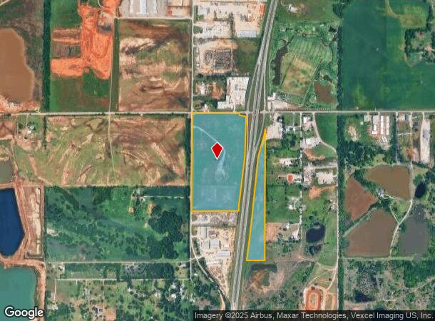 15400 S Meridian Ave, Oklahoma City, OK Parcel Map