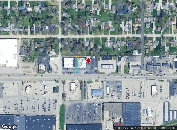 1665 Wabash Ave, Springfield, IL Parcel Map