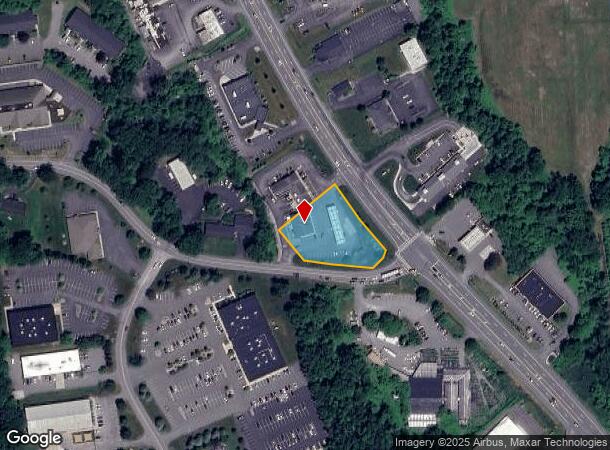 1588 Route 9, Halfmoon, NY Parcel Map