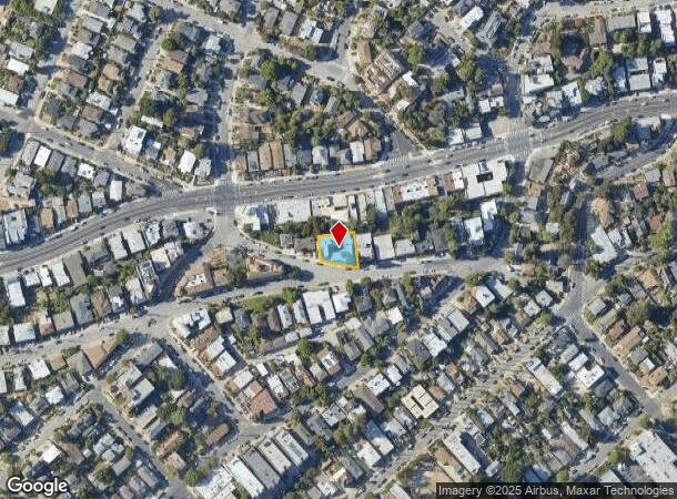  2609 Ivy Dr, Oakland, CA Parcel Map