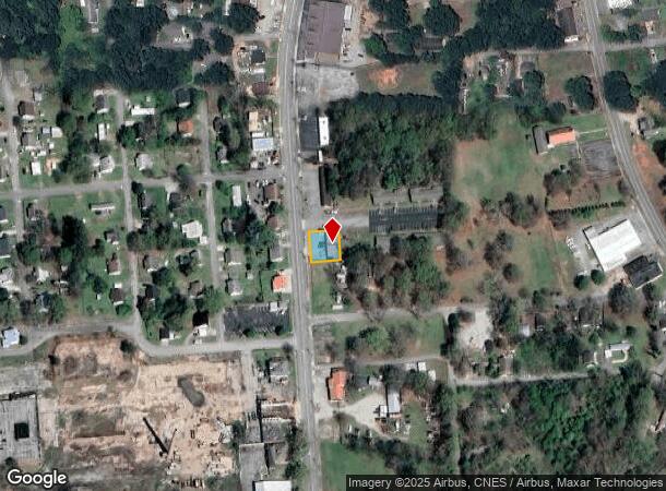  2105 S Main St, Anderson, SC Parcel Map