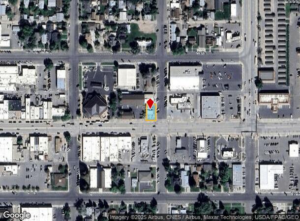 1491 Sheridan Ave, Cody, WY Parcel Map