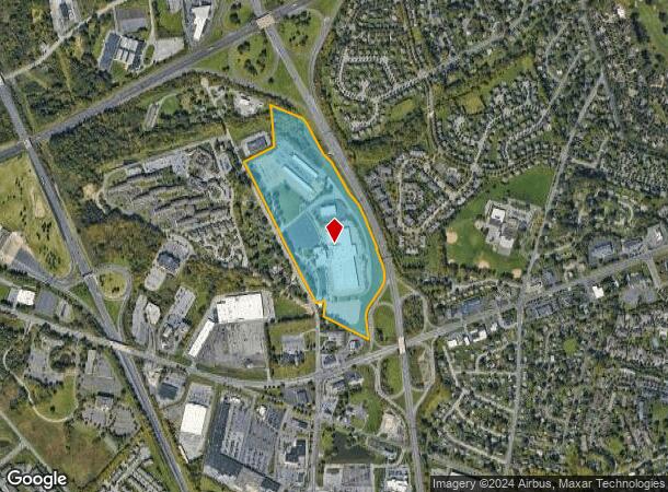  827 Hausman Rd, Allentown, PA Parcel Map