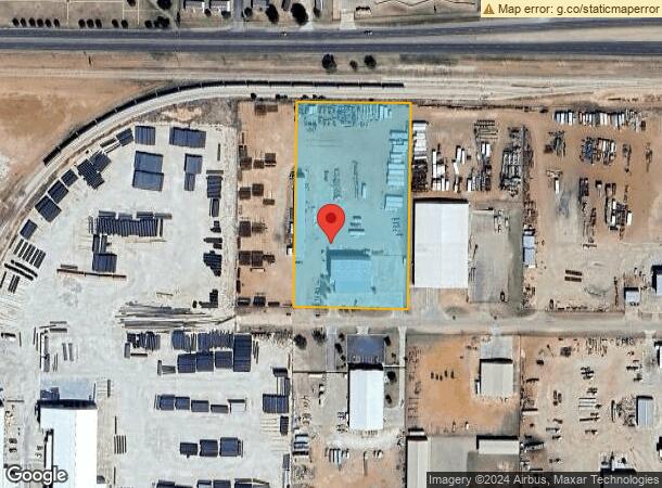  Industrial Dr, Levelland, TX Parcel Map